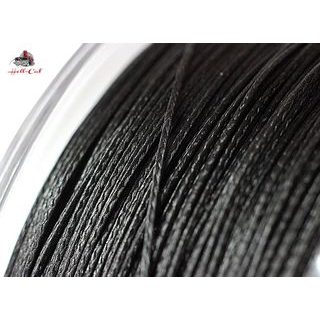 Hell-Cat Splétaná šňůra Round Braid Power Black 200m