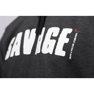 Savage Gear Urban Zip Hoodie Black INK