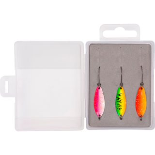 Zebco Plandavka Target Fish Trout UL Spoon Set 3ks