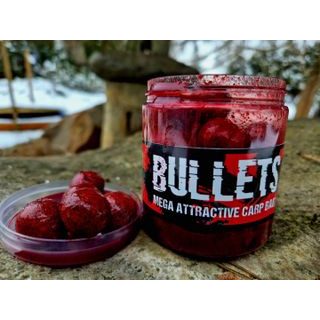 G.B.U. Boilies v dipu Bullets Strawberry Punk 200g