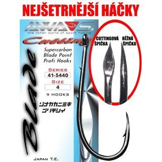 Awa-S Háčky Cutting Blade 6001 Black Nickel 10ks