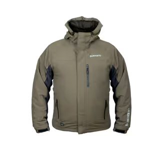 Shimano Bunda Wear Rain Jacket Vatovaná Zelená