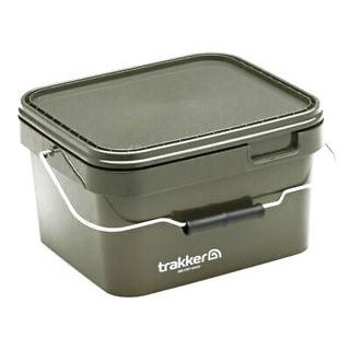 Trakker Plastový kýbl Olive Square Container 5l