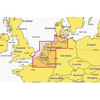 Navionics+ Mapy Benelux