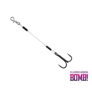 Delphin Přívlačový návazec Bomb! Twisto Rigs Fluorocarbon 3ks