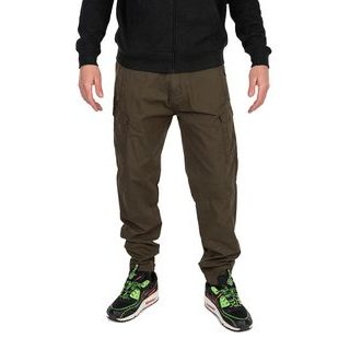 Fox Kalhoty Collection LW Cargo Trousers Green & Black