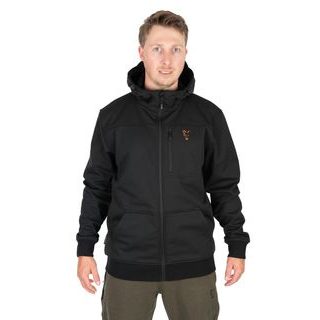 Fox Bunda Collection Soft Shell Jacket Black & Orange