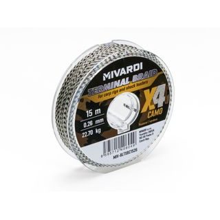 Mivardi Šňůra Terminal X4 braid camo 15m