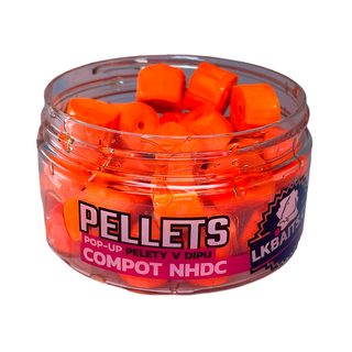LK Baits Pelety v dipu Compot NHDC 60g