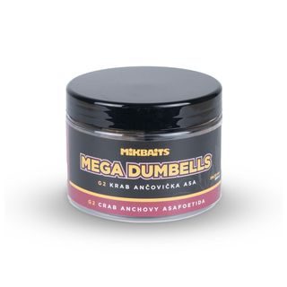 Mikbaits Gangster Mega Dumbells G2 Krab Ančovička Asa 24x30mm 500ml