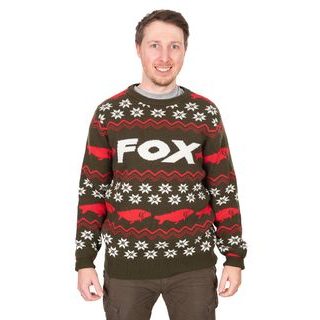 Fox Sveter Xmas Jumper