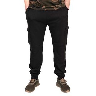 Fox Tepláky LW Black / Camo Combat Joggers