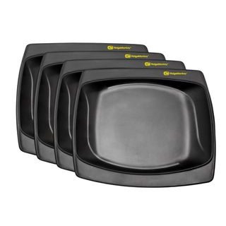 RidgeMonkey Sada talířů DLX Standard Plate Four Pack 4ks