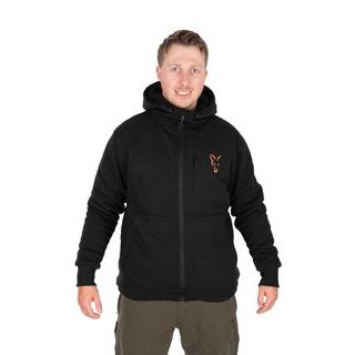 Fox Bunda Collection Sherpa Jacket Black & Orange