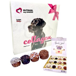 LK Baits Pet Kolagenová bonboinéra Nutrigel Collagen Bonbons pro větší psy 130g