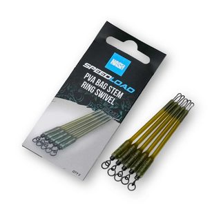 Nash Systém Speedload PVA Bag Stem Ring Swivel 5ks
