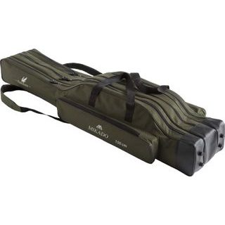 Mikado Obal na pruty tříkomorový zesílený zelený