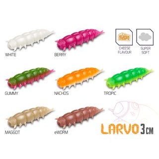 Delphin Umělá nástraha Larvo Cheese 15ks