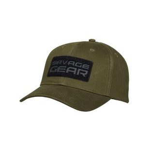 Savage Gear Kšiltovka Badge Baseball Cap Green