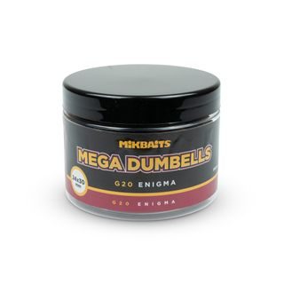 Mikbaits Boilies Gangster Mega Dumbells G20 Enigma 24x30mm 500ml