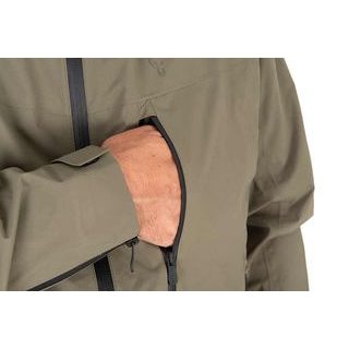 Fox Bunda Collection Sherpa Jacket Black & Orange