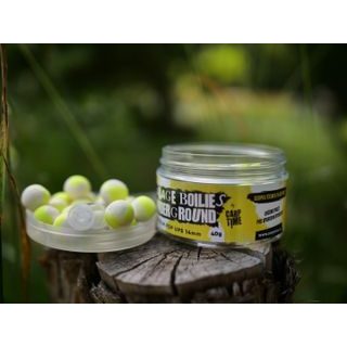 G.B.U. Plovoucí boilies Zeppelin Pop Ups Scopex/Česnek/N-Butyric