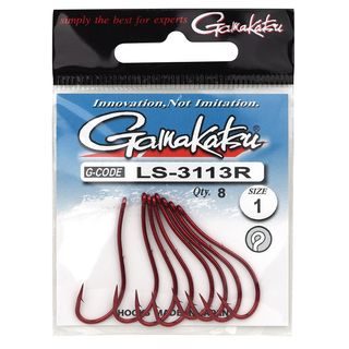 Gamakatsu Háčky LS-3113R New Label Hooks Red