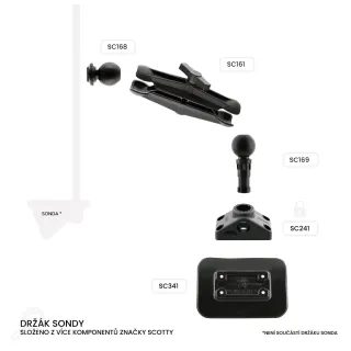 Scotty Držák sondy