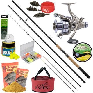Carp Expert Prut Set Advancer Feeder Method 3,9m 50-100g