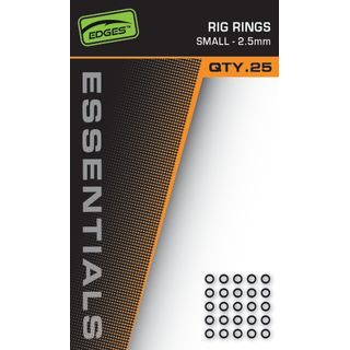 Fox Kroužky Edges Essentials Rig Rings 25ks