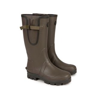 Fox Holínky Neoprene lined Camo/Khaki Rubber Boot