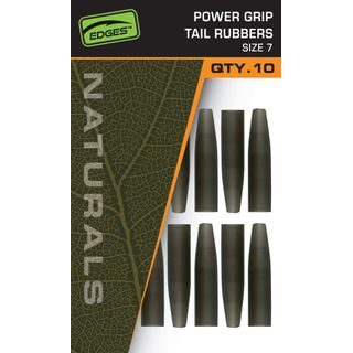Fox Převleky Edges Naturals Power Grip tail rubbers size 7 10ks