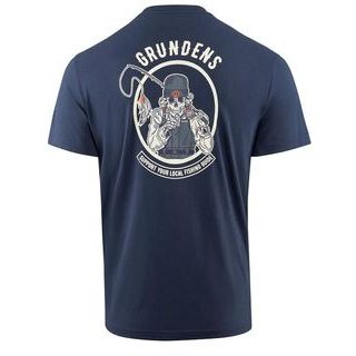 Grundéns Triko Support Guides SS T-Shirt Dark Navy