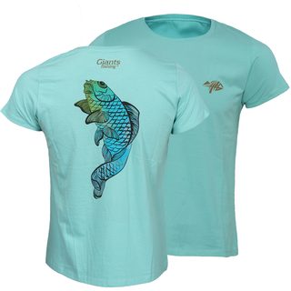 Giants fishing Dámské tričko zelené Koi kapr