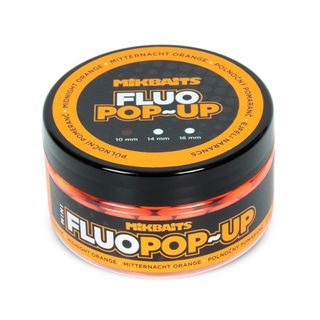 Mikbaits Mini Plovoucí fluo boilie 10mm 100ml