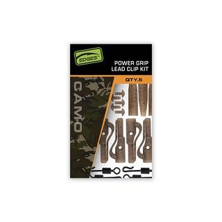 Fox Závěsky Edges Camo Power Grip Lead Clip Kit 5ks