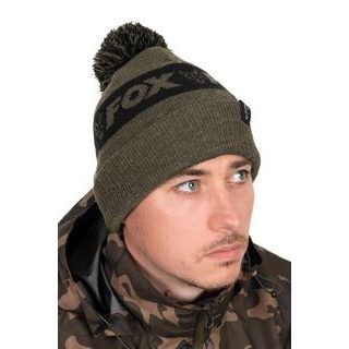 Fox Zimní čepice Collection Bobble Green & Black