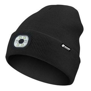 Holdcarp Zimní čepice LED Light Beanie černá