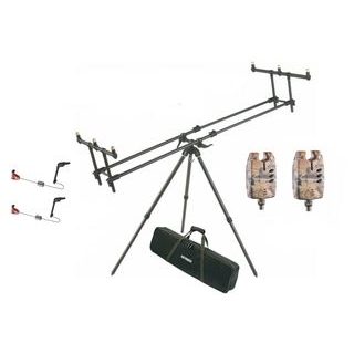 Mivardi Stojan Tripod Premium + ZDARMA 2 x Hlásič EASY Camo a 2 x Swing EASY