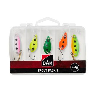 DAM Sada plandavek Trout Pack 5ks