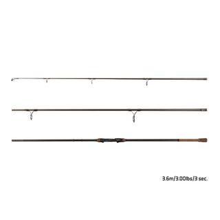 Delphin Kaprařský set CorsaBLACK Nero 3,6m 3lb 3díl + naviják 6T + 0,30mm