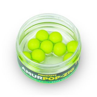 Mikbaits Mini Plovoucí fluo boilie 10mm 100ml