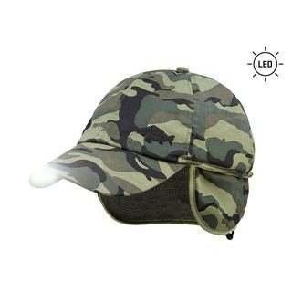 Delphin Zimní kšiltovka LED OutLine Camo