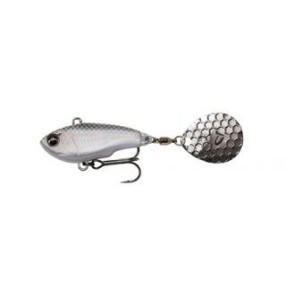 Savage Gear Wobler Fat Tail Spin Sinking White Silver