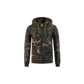 Korda Mikina Zip Hoodie Dark Kamo