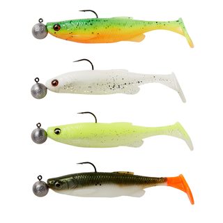 Savage Gear Gumová nástraha Fat Minnow T-Tail RTF Sinking Darkwater