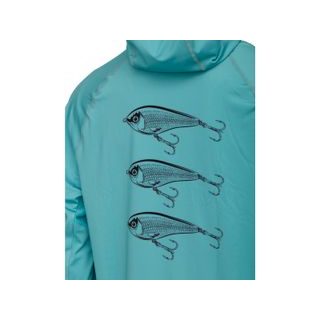 Delphin Tričko s kapucí UV Armor 50+ Predator