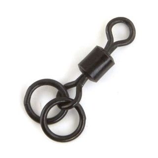 Fox Obratlíky Edges Essentials Mini Hook Ring Swivels 10ks