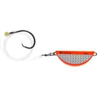 Westin návazec Halibut Anti Twist Rig Circle Hook Orange Flash