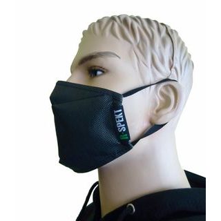 R-Spekt Obličejová filtrační ochranná rouška black